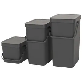 Brabantia Sort & Go Abfallbehälter 6 l grey