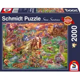 Schmidt Spiele Der Schatz der Drachen, 2000 Teile