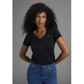 H.I.S. H.I.S T-Shirt in schwarz, pink, weiß, | Gr. 40/42,