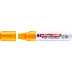 EDDING Windowmarker 4090 4-15mm neonorange 4090 66 Kreidemarker Keilspitze