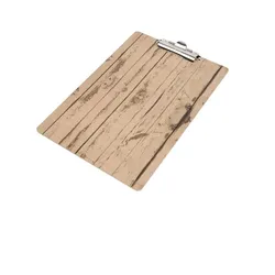Olympia Speisekarte Klemmbrett Holzoptik A4
