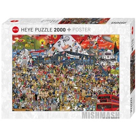 Heye Puzzle Mishmash British Music History (29848)