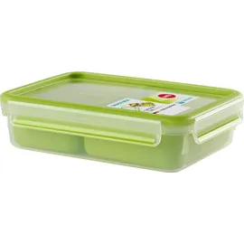 Emsa Clip & Go Snackbox grün 1,2 l