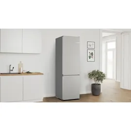 Bosch Serie 4 KGN392ICF Kühl-Gefrierkombination (363 l, 2030 mm hoch, Edelstahl)