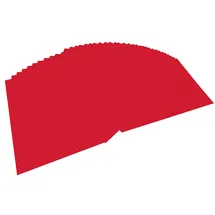 Folia Tonpapier hochrot DIN A4 130 g/qm 100 Blatt