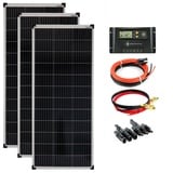 300Watt 12Volt Solar Set Solaranlage Inselanlage Garten Camping Solarmodul