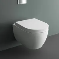 Alpenberger Dusch WC mit Bidet Funktion Weiß