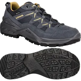 Lowa Sirkos Evo GTX LO Herren Stahlblau/Senf 42
