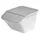 SmartStore Aufbewahrungskiste Stack-it M 39 x 39 x 37 cm 1-tlg. grau/weiß