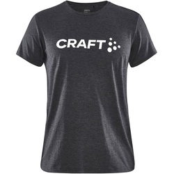 CRAFT Community Logo T-Shirt Damen 999200 - black/melange M