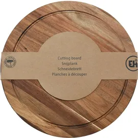 Excellent Houseware Schneidebrett braun Holz, 30x30 cm, Küchenzubehör, Schneidebretter