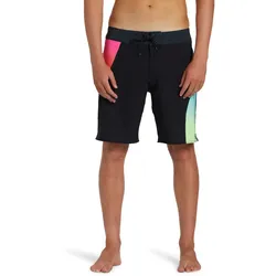 Boardshorts BILLABONG "Cylinders Pro 19"", Herren, Gr. 28(XS), schwarz, 90% Polyester, 10% Elasthan, Hosen
