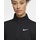 Nike Element 1/2-Zip Laufshirt Damen black/reflective silver M