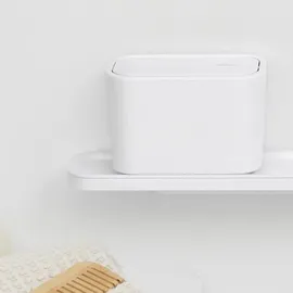 Brabantia Abfallbehälter fürs Badezimmer Weiß