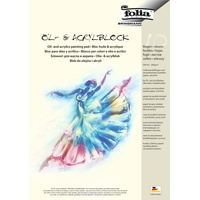 folia Zeichenblock für Öl- und Acrylfarben DIN A3,