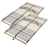 Lattenrost Lattenrost Luxus Star 42 Leisten, nicht verstellbar, Selbstmontage, Beco, Lattenrost 80x200, 90x200, 100x200, 140x200 180 cm x 200 cm x 7.5 cm
