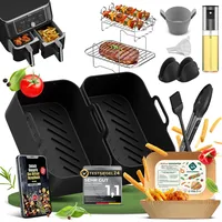 krustenwerk Heißluftfritteuse Zubehör Set 7,6-9,5L