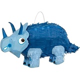 Unique 68145 Dinosaur Triceratops Dinosaurier Pinata, Blue