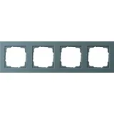 Gira Abdeckrahmen 4-Fach Anthrazit