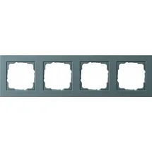 Gira Abdeckrahmen 4-Fach Anthrazit