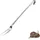 Westmark Fleischgabel Pro – Edelstahl Tranchiergabel mit langen Zinken & Aufhängehaken – Perfekt für Grill, Braten & Profiküche – Silber, 50 cm