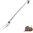 Westmark Fleischgabel Pro – Edelstahl Tranchiergabel mit langen Zinken & Aufhängehaken – Perfekt für Grill, Braten & Profiküche – Silber, 50 cm