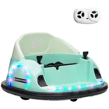 aiyaplay 12V Kinder Elektroauto Autoscooter grün (1-tlg)