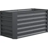 VCM Hochbeet 60 x 120 x 60 cm Metall