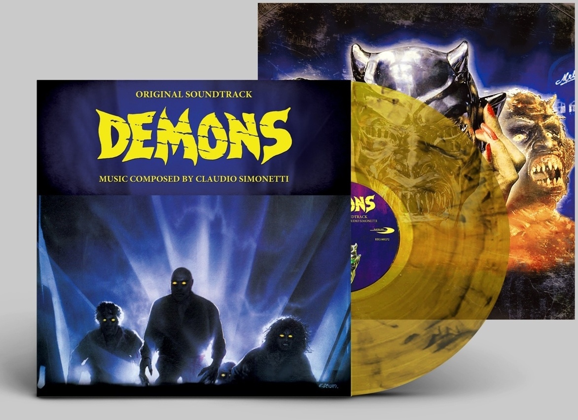 Demons Original Soundtrack (Yellow Vinyl) - Claudio Simonetti. (LP)