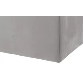 Nehl Schlafsessel Solino Velours 85 x 85 x 102 cm Grau mit Schlaffunktion