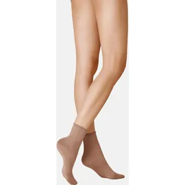 Kunert Sensual Cotton Socken 1-Paar Braun 39-42
