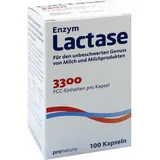 Pro Natura Lactase 3300 FCC 200 mg Kapseln