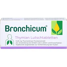 Klosterfrau BRONCHICUM Thymian Lutschtabletten 20 St.