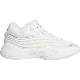 adidas Dame X Low-Top Basketballschuhe Kinder KJ7093 - cloud white/zero met./silver met. 36 2/3