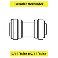 Ich-zapfe Gerader Verbinder für Schlauch 5/16"