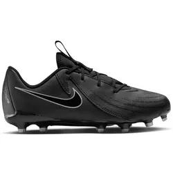 NIKE Kinder Fussball-Rasenschuhe JR PHANTOM GX II, BLACK/BLACK, 38