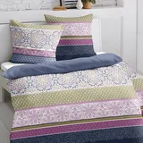 Traumschlaf Helsingor Biber Lila 135 x 200 cm + 80 x 80 cm