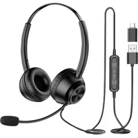 New Bee Kabelgebundenes Headset mit Mikrofon New Bee H368