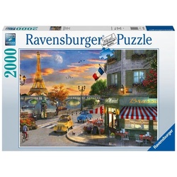 Puzzle Ravensburger Romantische Abendstunde in Paris 2000 Teile