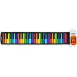 3rd Avenue 49 Tasten Regenbogen Weiches Roll-up Klavier