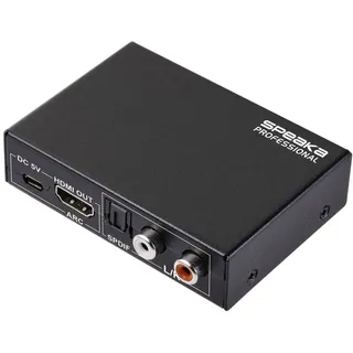 SpeaKa Professional Audio Konverter [HDMI - HDMI] 3840 x 2160 Pixel