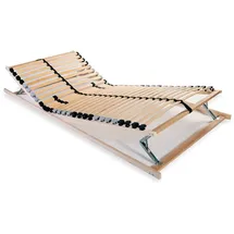 vidaXL Lattenrost mit 28 Latten 7 Zonen 90 x 200 cm - verstellbar
