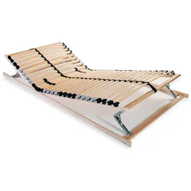 vidaXL Lattenrost mit 28 Latten 7 Zonen 90 x 200 cm - verstellbar
