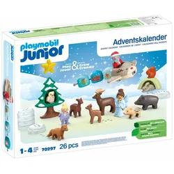 70297 JUNIOR: Adventskalender Schneeweihnacht - Playmobil