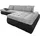DOMO collection Ecksofa Moric wahlweise mit Bettfunktion + Armteilverstellung, L-Form«, im XXL-Format, B/T/H:300/172/80 cm, feine Steppung