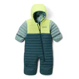 Columbia Powder LiteTM Ii Reversible Overall - Everblue / Neon Light / Crushed Blue - 3-6 Monate