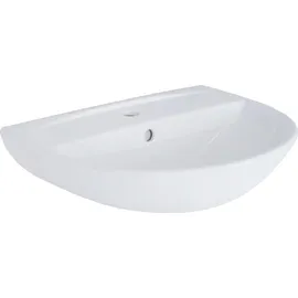 Belvit Waschbecken Komplettset 60 cm Keramik mit Armatur/Eckventil