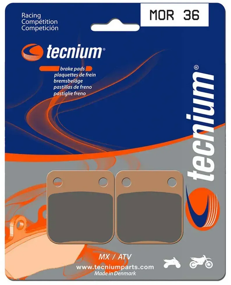 Tecnium Mor36 Sinterbremsbeläge - Brown - One Size