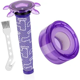 ivanzoll Verbesserte V8-Star-Vorfilter und HEPA-Nachfilter für Dyson V7 V8 2023 Version schnurloser Staubsauger Animal Extra SV25 SV37, ersetzt Teilenummer...