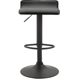 deluke Barhocker DERID 36 x 39 x 63 cm Schwarz
